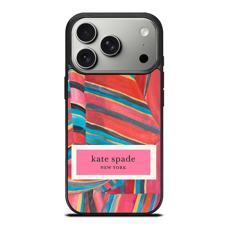 KATE SPADE STRIPE ICON iPhone 17 Pro Case Cover