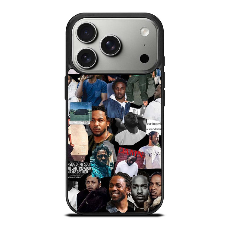 KENDRICK LAMAR RAPPER COLLAGE iPhone 17 Pro Case Cover