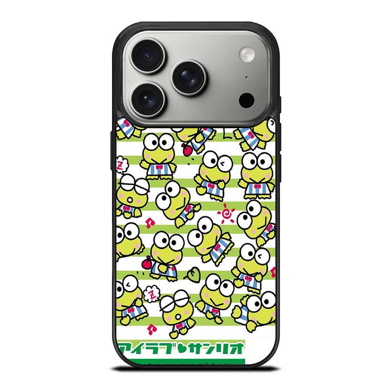 KEROPPI COLLAGE CARTOON iPhone 17 Pro Case Cover