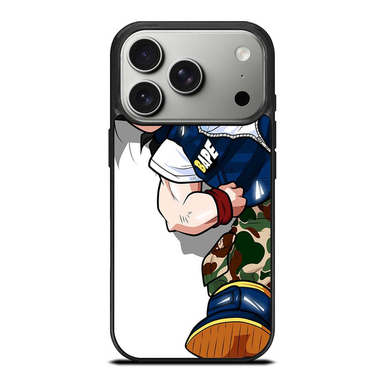 KIDS GOHAN BAPE SUPREME iPhone 17 Pro Case Cover