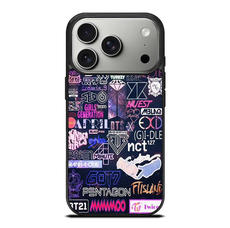 KPOP BAND ALL iPhone 17 Pro Case Cover
