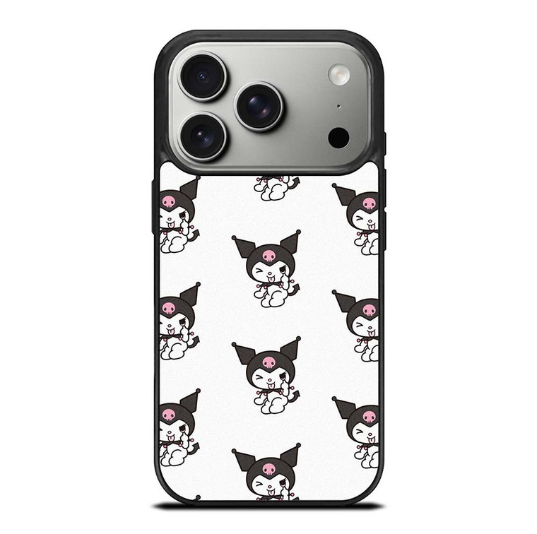 KUROMI CAT ANIME PATTERN iPhone 17 Pro Case Cover
