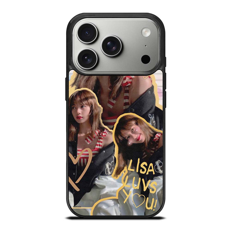 LALISA BLACKPINK CUTE COLLAGE iPhone 17 Pro Case Cover