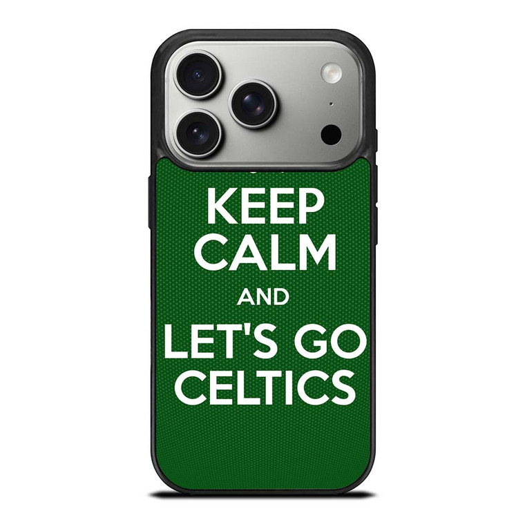 LETS GO BOSTON CELTICS NBA BASKETBALL 2 iPhone 17 Pro Case Cover