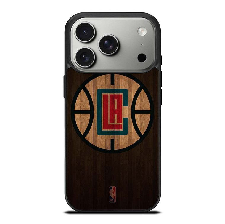 LOS ANGELES CLIPPERS BASKETBALL COURT NBA iPhone 17 Pro Case Cover
