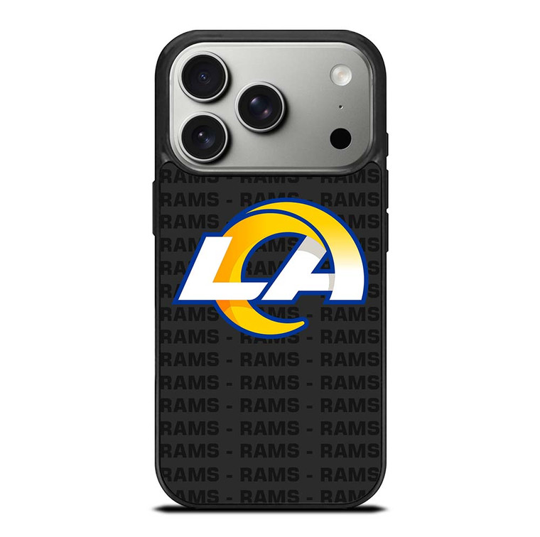 LOS ANGELES RAMS FOOTBALL TEXT iPhone 17 Pro Case Cover