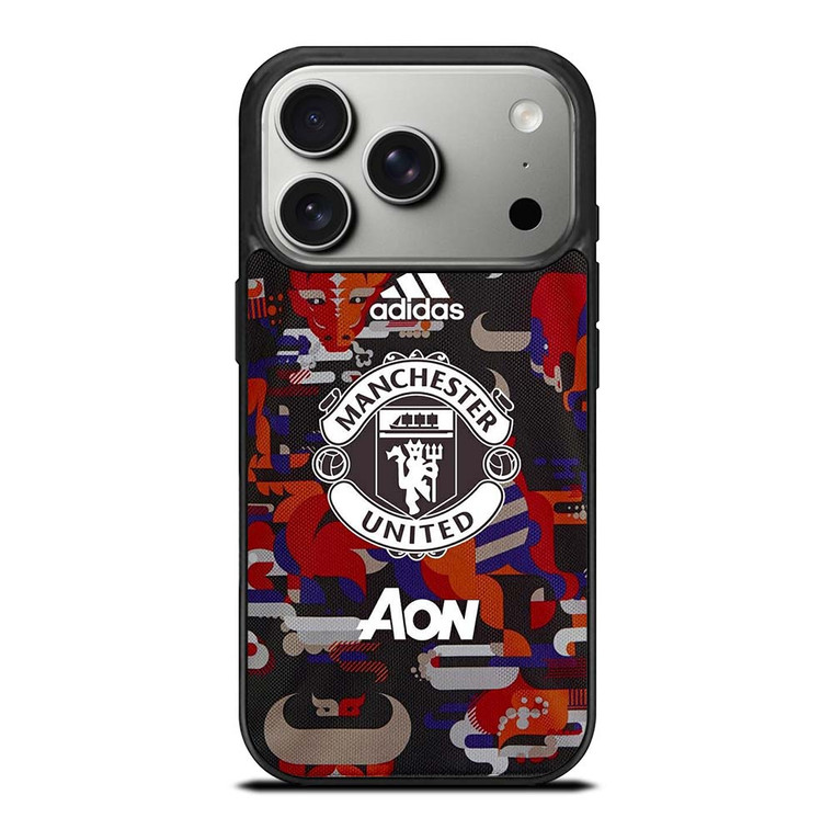 MANCHESTER UNITED AON JERSEY iPhone 17 Pro Case Cover