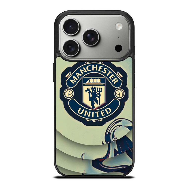 MANCHESTER UNITED LOGO SOCCER iPhone 17 Pro Case Cover