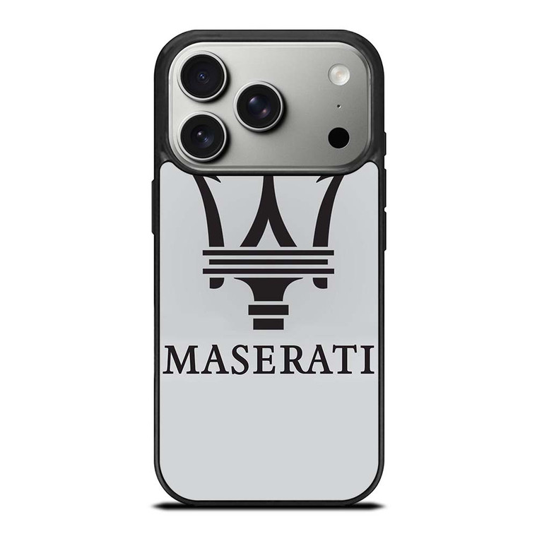 MASERATI FLAT LOGO 2 iPhone 17 Pro Case Cover