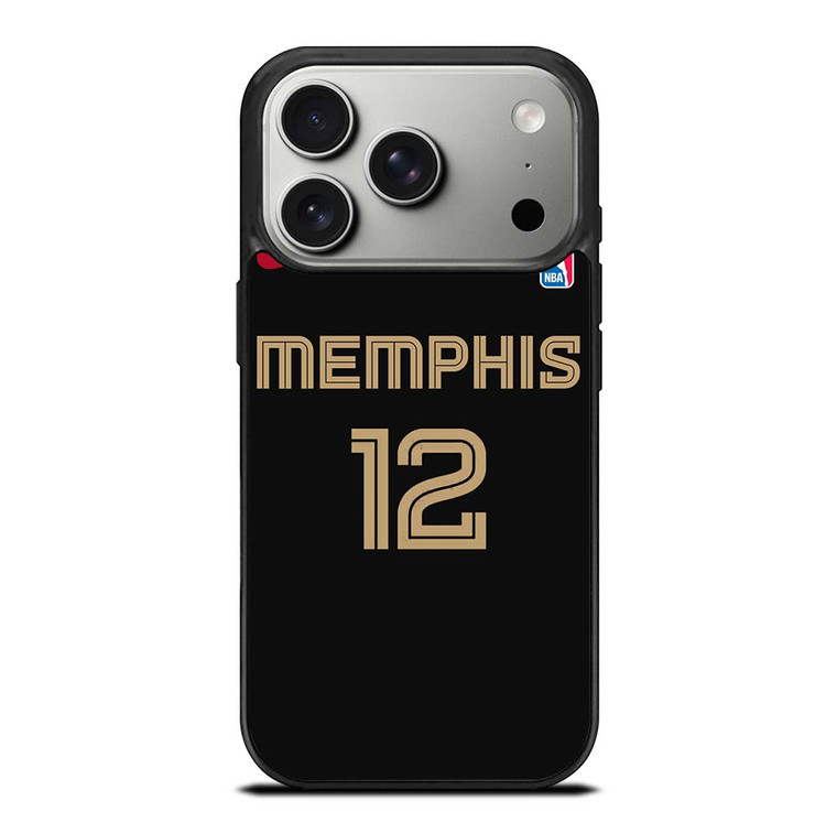 MEMPHIS GRIZZLIES JA MORANT NBA BASKETBALL iPhone 17 Pro Case Cover