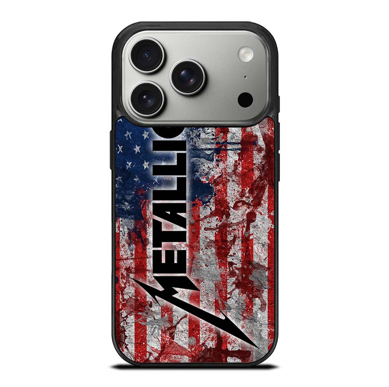METALLICA ROCK BAND AMERICA iPhone 17 Pro Case Cover