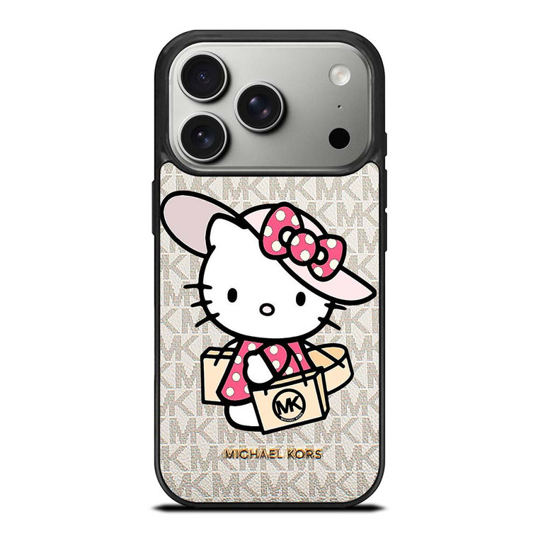 MICHAEL KORS MK LOGO HELLO KITTY iPhone 17 Pro Case Cover