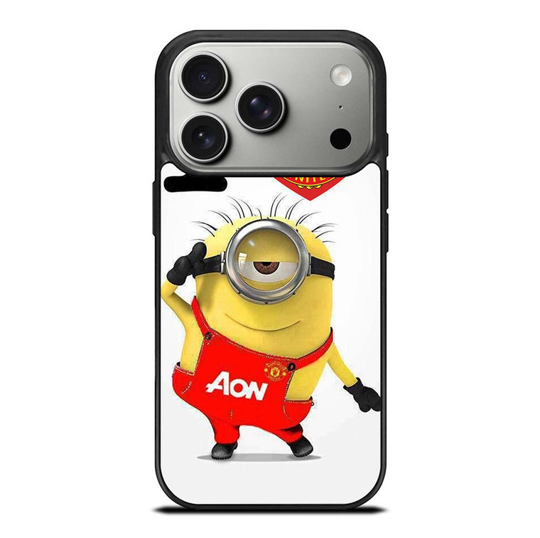 MINIONS LOVE MANCHESTER UNITED iPhone 17 Pro Case Cover