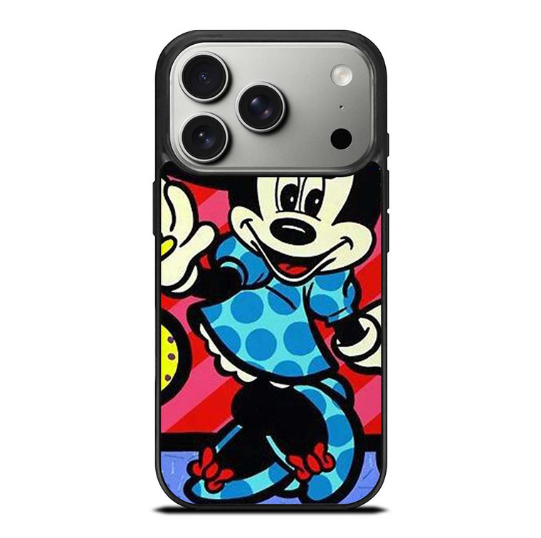 MINNIE MOUSE ROMERO BRITTO ART iPhone 17 Pro Case Cover