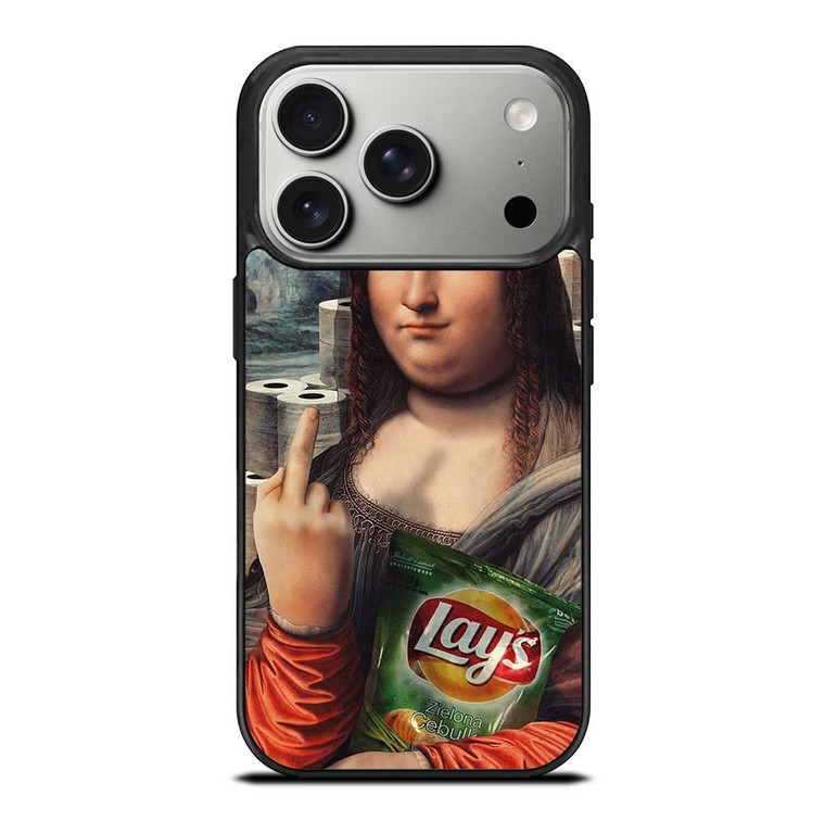 MONALISA LAYS CHIP iPhone 17 Pro Case Cover