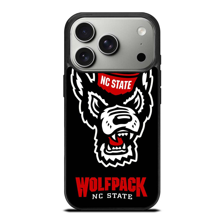 NC NORTH CAROLINA WOLFPACK FOOTBALL LOGO iPhone 17 Pro Case Cover
