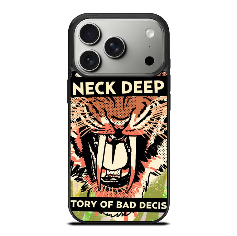 NECK DEEP A HISTORY OF A BAD DECISIONS iPhone 17 Pro Case Cover