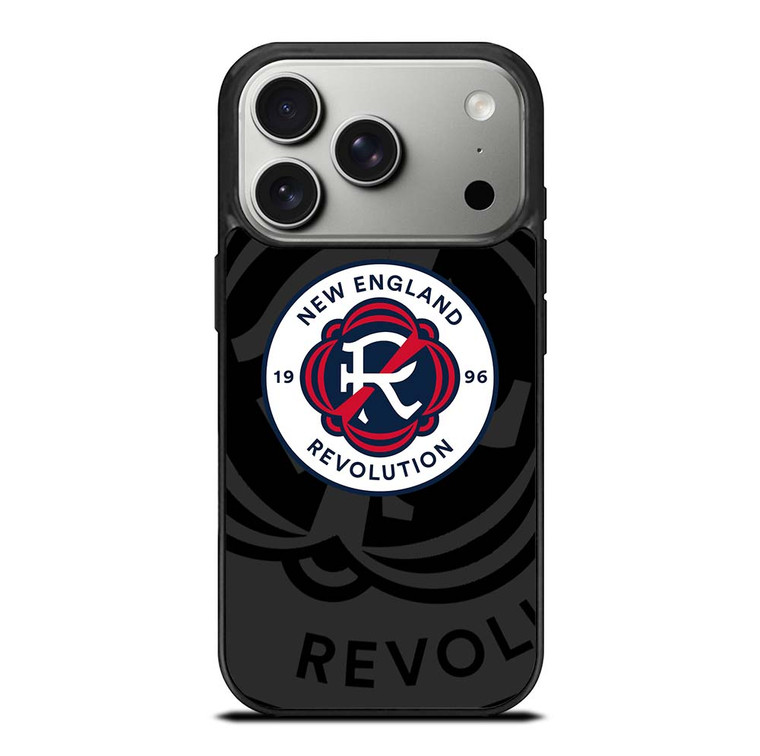 NEW ENGLAND REVOLUTION MLS BLACK iPhone 17 Pro Case Cover