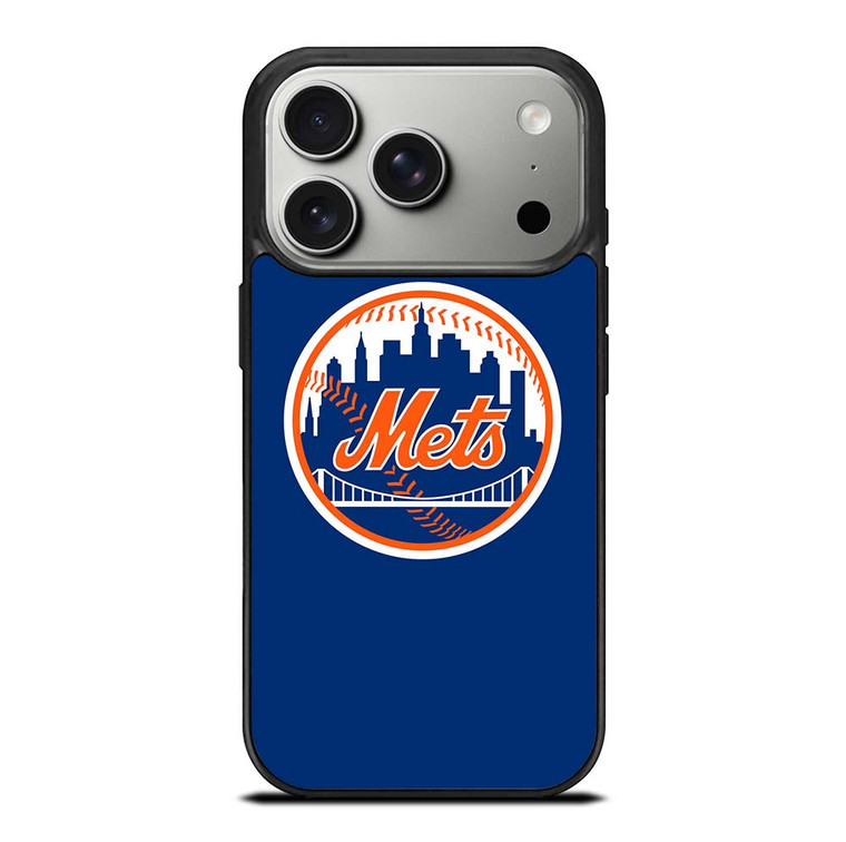 NEW YORK METS MLB LOGO iPhone 17 Pro Case Cover