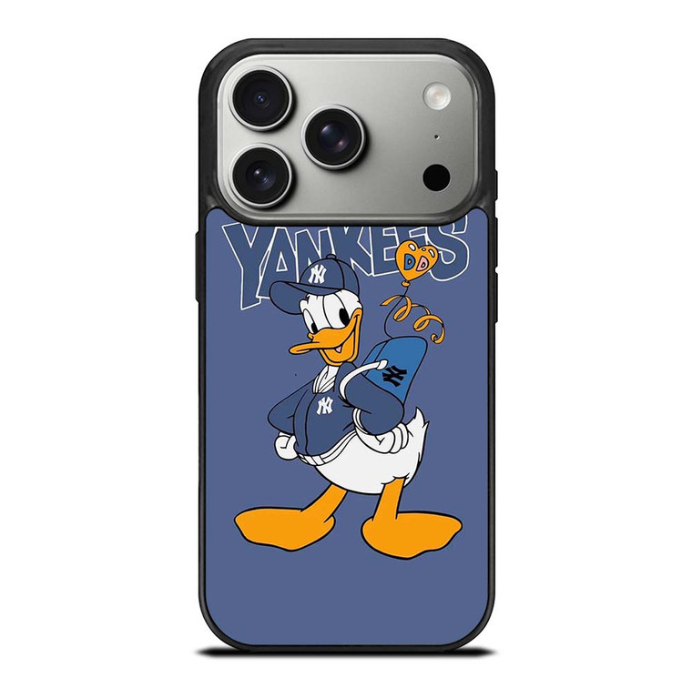 NEW YORK YANKEES BASEBALL DONALD DUCK iPhone 17 Pro Case Cover
