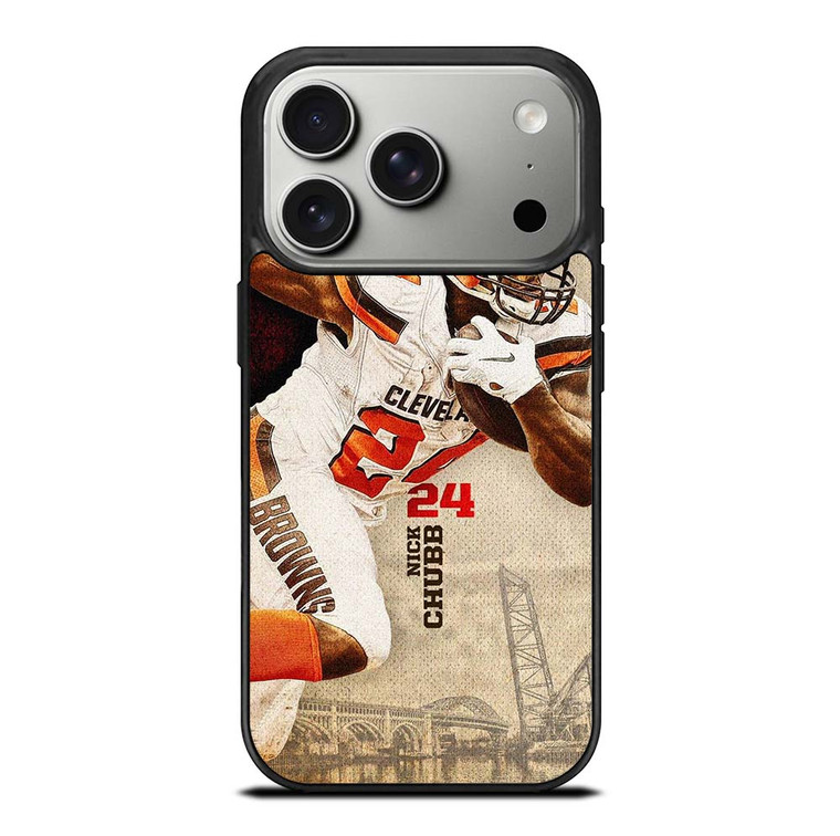 NICK CHUBB CLEVELAND BROWN iPhone 17 Pro Case Cover