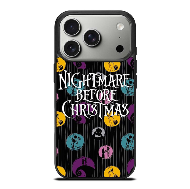 NIGHTMARE BEFORE CHRISTMAS PATTERN iPhone 17 Pro Case Cover