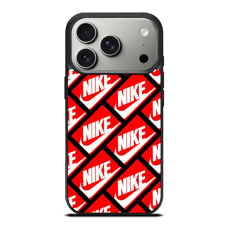 NIKE BOX PATTERN iPhone 17 Pro Case Cover