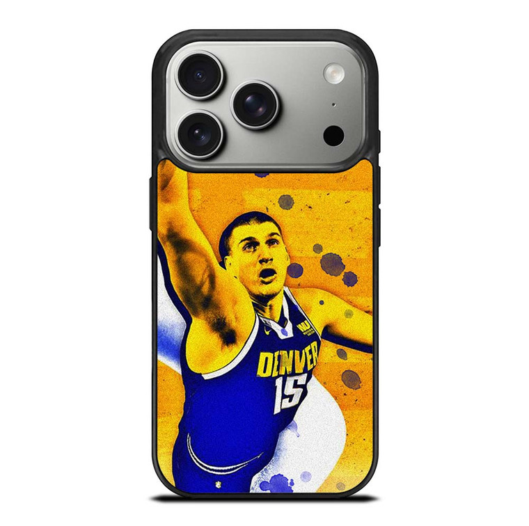 NIKOLA JOKIC DENVER NUGGETS 3 iPhone 17 Pro Case Cover