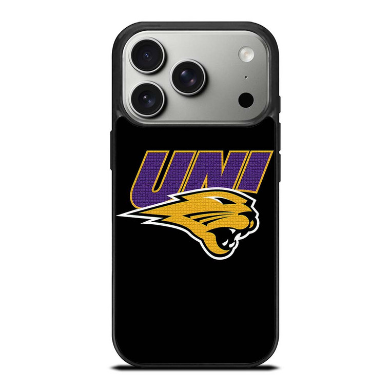 NORTHERN IOWA PANTHERS FOOTBALL LOGO iPhone 17 Pro Case Cover