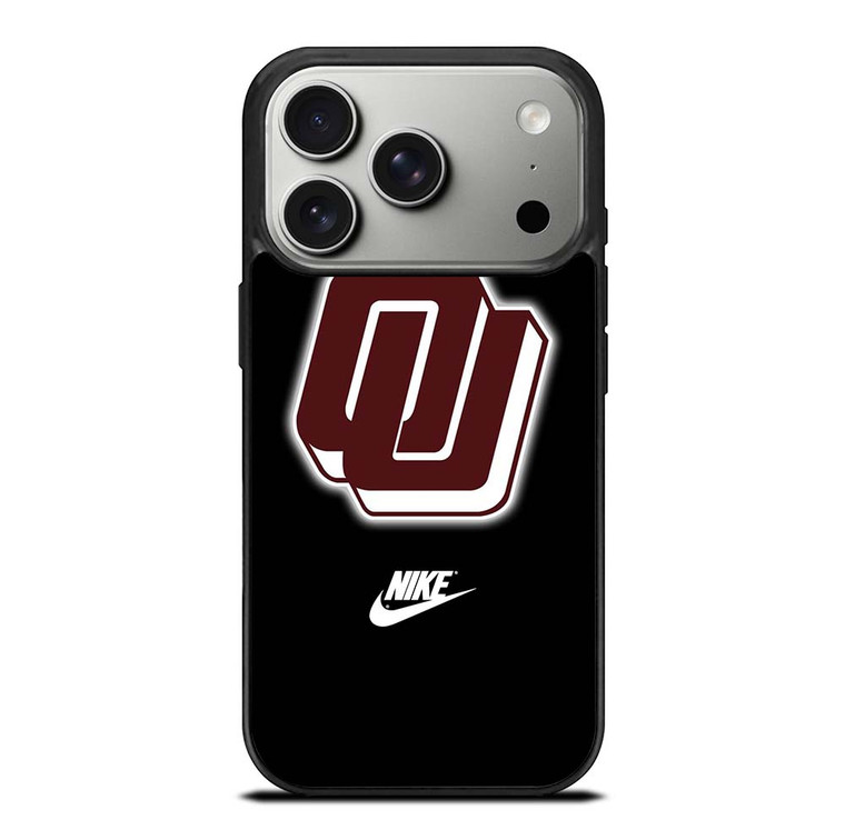 OKLAHOMA SOONERS UNIVERSITY FOOTBALL TEAM LOGO iPhone 17 Pro Case Cover