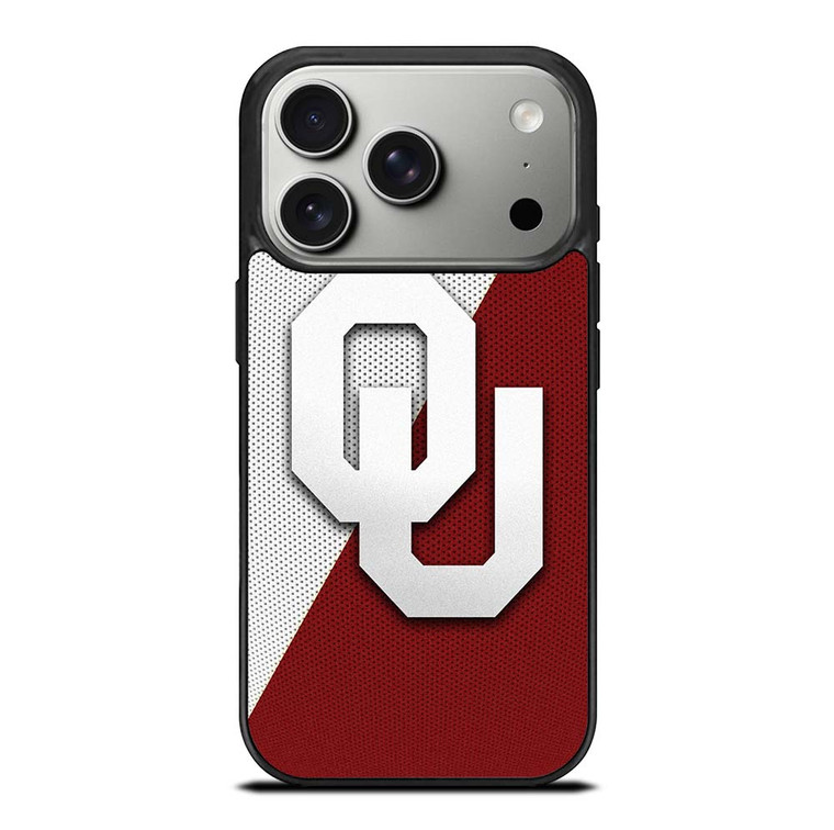 OKLAHOMA UNIVERSITY LOGO iPhone 17 Pro Case Cover