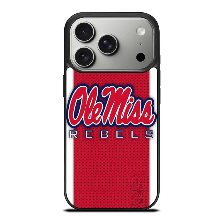 OLE MISS REBELS FOOTBALL iPhone 17 Pro Case Cover