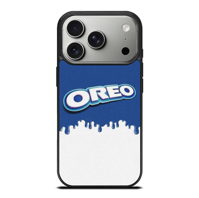 OREO CHOCOLATE MILK COOKIES LOGO iPhone 17 Pro Case Cover