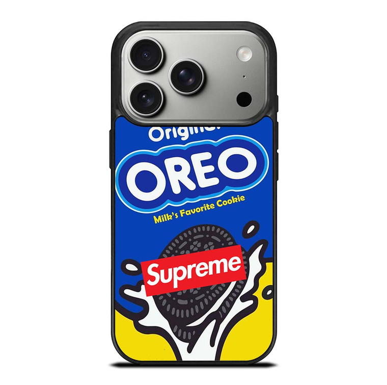 OREO CHOCOLATE MILK COOKIES SUPREME iPhone 17 Pro Case Cover