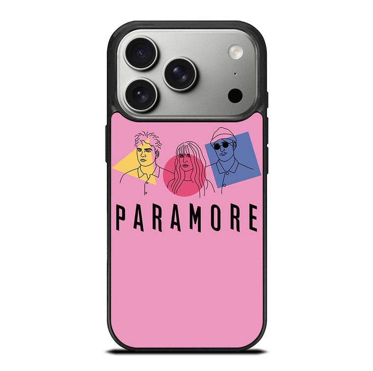 PARAMORE ROCK BAND PINK iPhone 17 Pro Case Cover