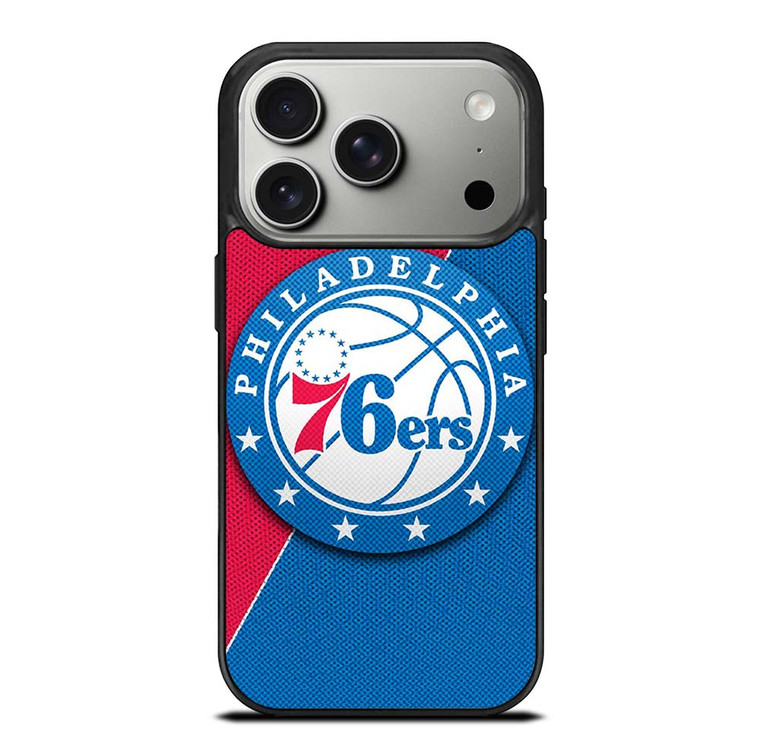 PHILADELPHIA 76ERS NBA BASKETBALL LOGO iPhone 17 Pro Case Cover
