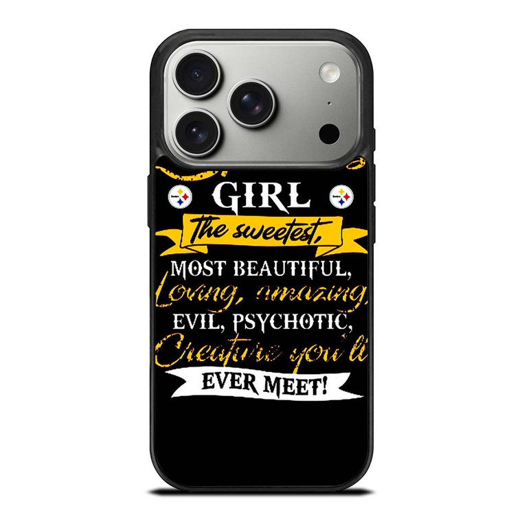 PITTSBURGH STEELERS GIRL FANS iPhone 17 Pro Case Cover