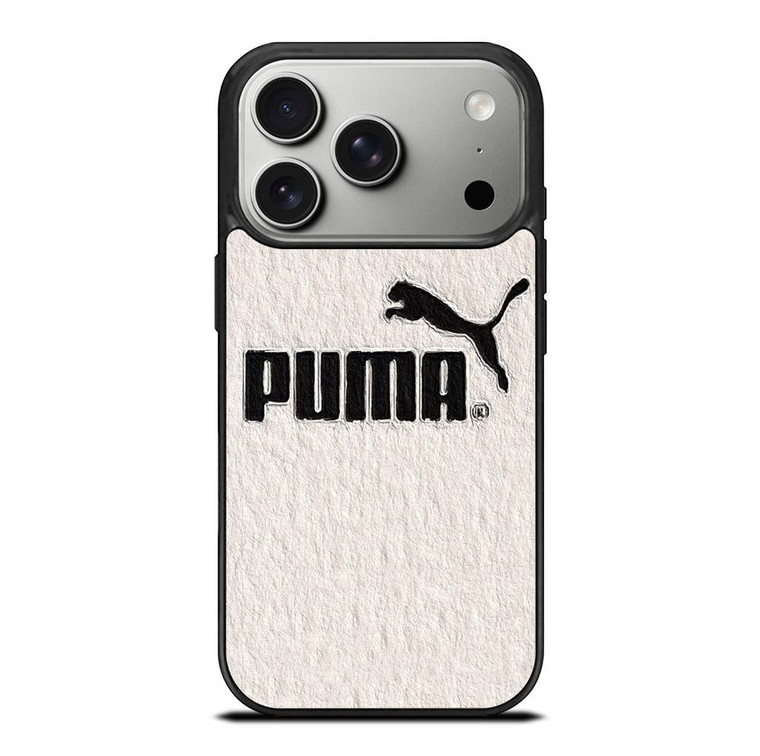 PUMA LOGO BLACK WHITE ICON iPhone 17 Pro Case Cover