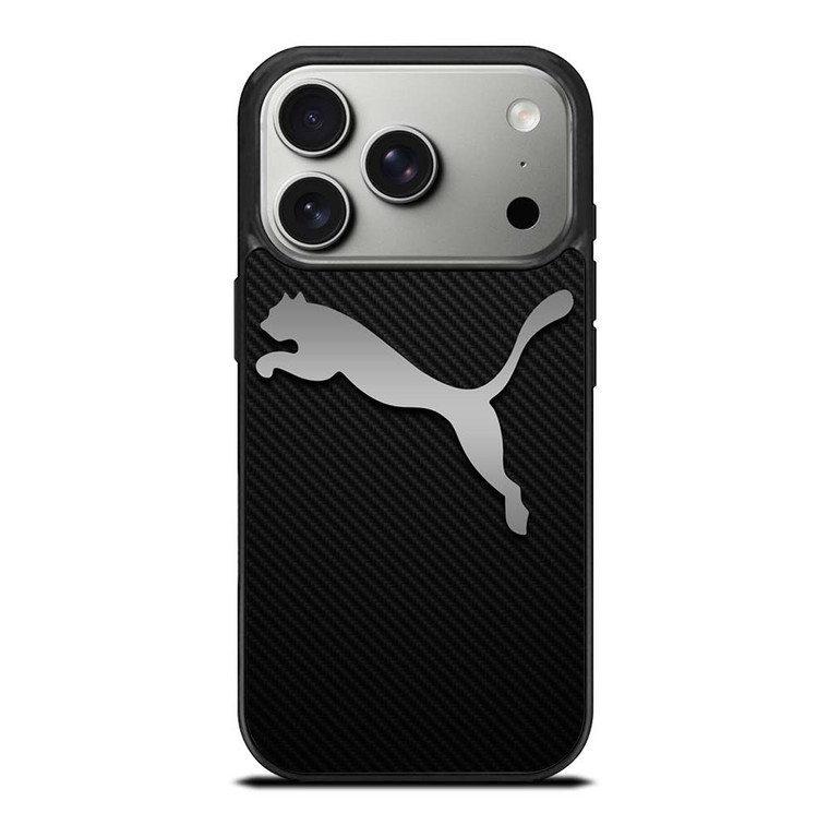 PUMA LOGO CARBON iPhone 17 Pro Case Cover