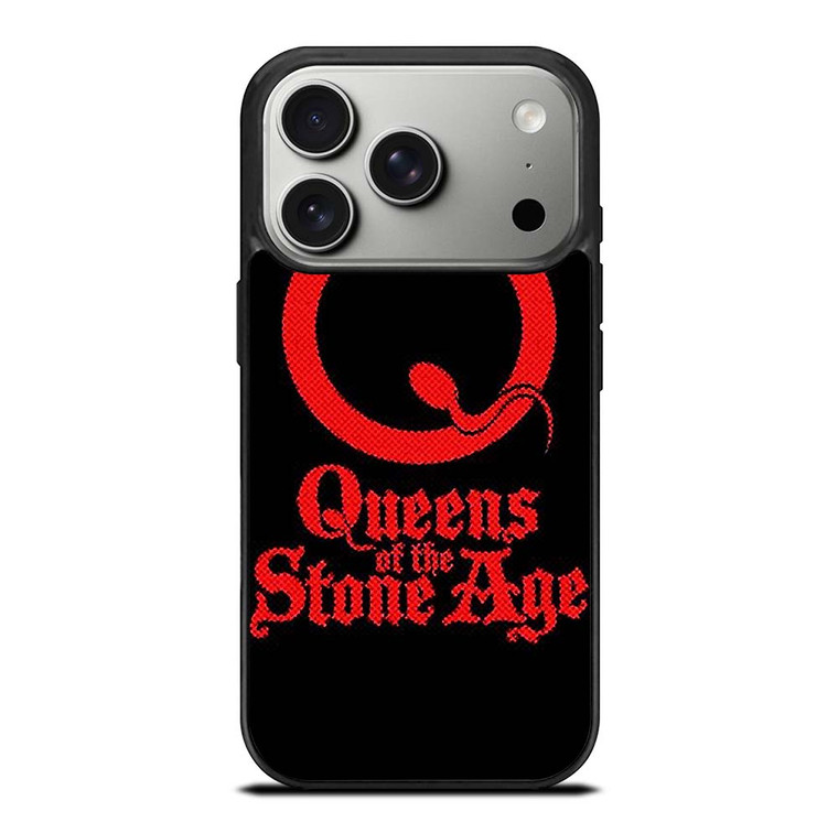 QUEENS OF THE STONE AGE ROCK BAND LOGO iPhone 17 Pro Case Cover