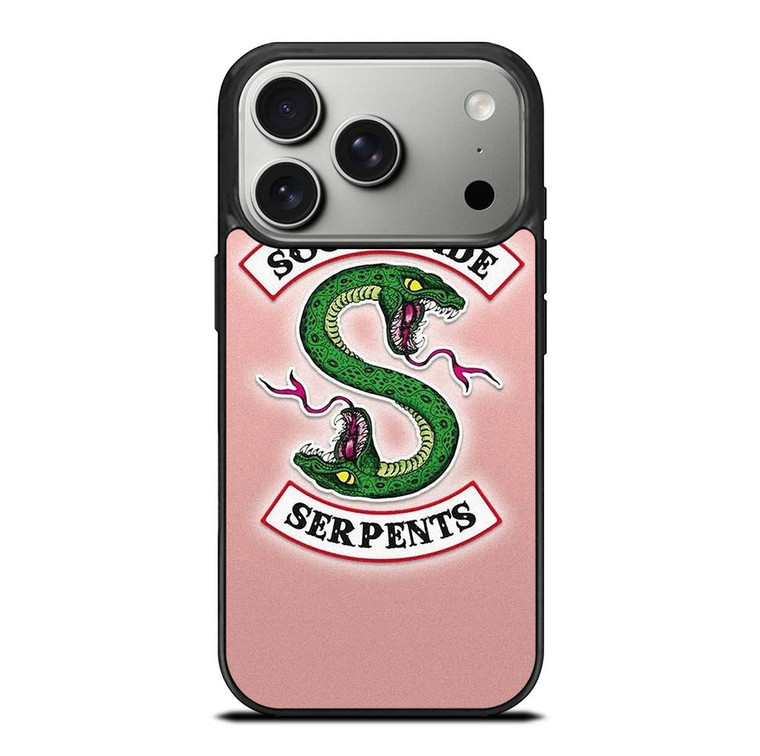 RIVERDALE SOUTH SIDE SERPENTS PINK iPhone 17 Pro Case Cover