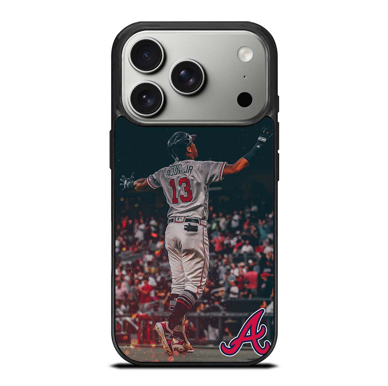 RONALD ACUNA ATLANTA BRAVES MLB iPhone 17 Pro Case Cover
