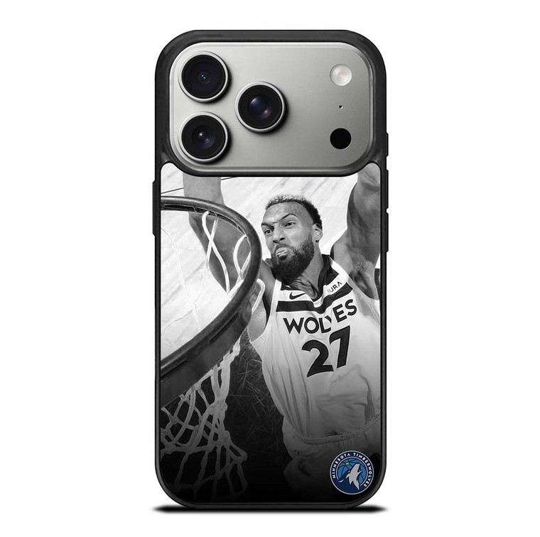 RUDY GOBERT MINNESOTA TIMBERWOLVES iPhone 17 Pro Case Cover