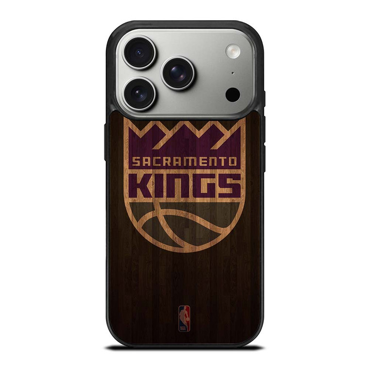 SACRAMENTO KINGS BASKETBALL COURT NBA iPhone 17 Pro Case Cover