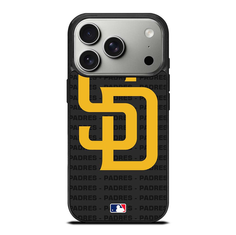 SAN DIEGO BROWN BASEBALL BLACK iPhone 17 Pro Case Cover