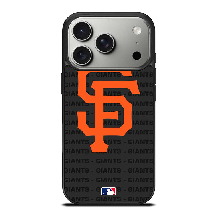 SAN FRANCISCO GIANTS BASEBALL BLACK iPhone 17 Pro Case Cover