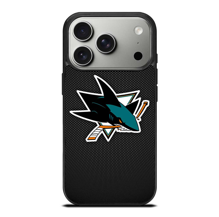 SAN JOSE SHARKS HOCKEY NHL LOGO iPhone 17 Pro Case Cover