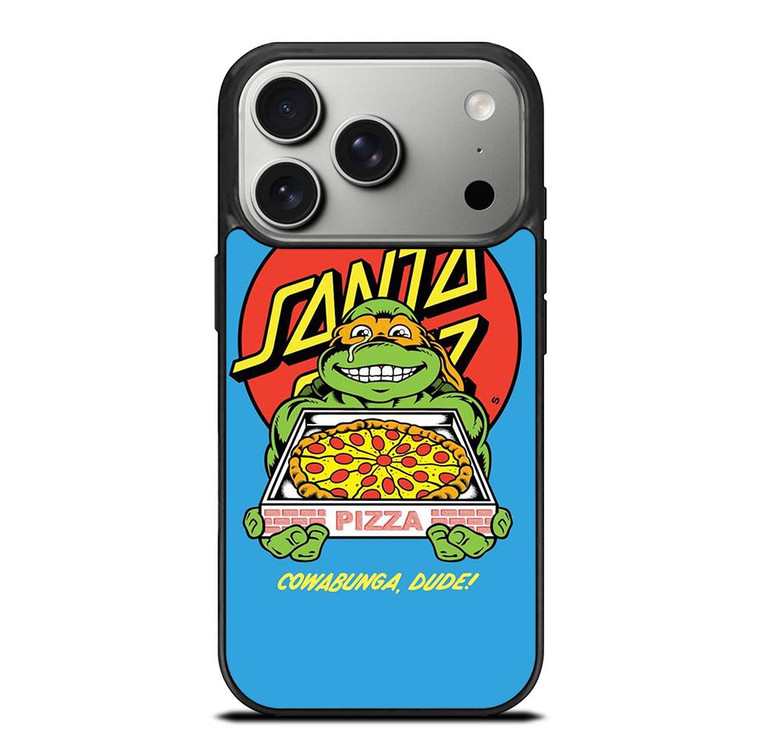 SANTA CRUZ SKATEBOARD X NINJA TURTLES iPhone 17 Pro Case Cover