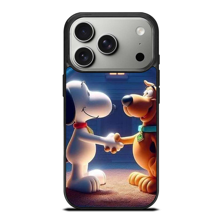 SNOOPY THE PEANUTS AND SCOOBY DOO iPhone 17 Pro Case Cover