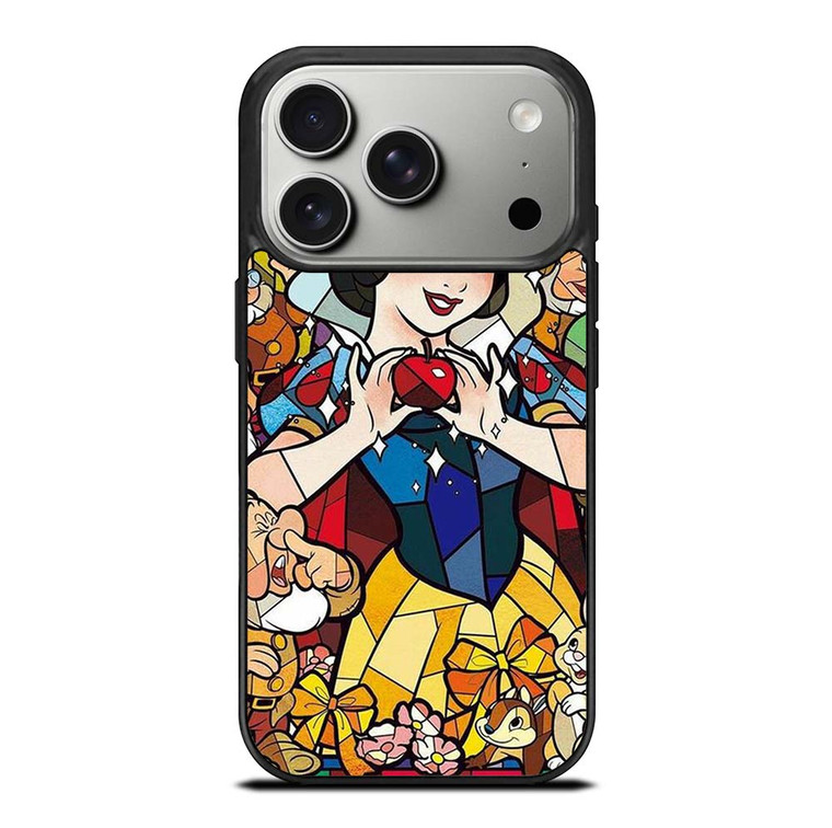 SNOW WHITE DISNEY PRINCESS MOZAIC ART iPhone 17 Pro Case Cover